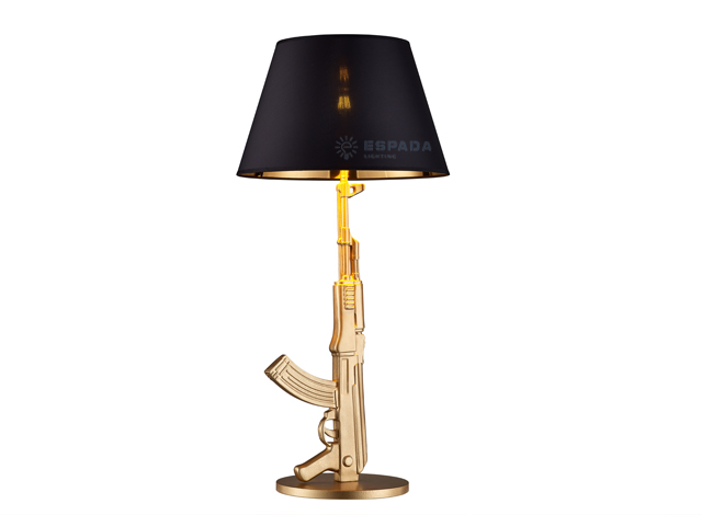 Replica Gun Bedside Table Lamp