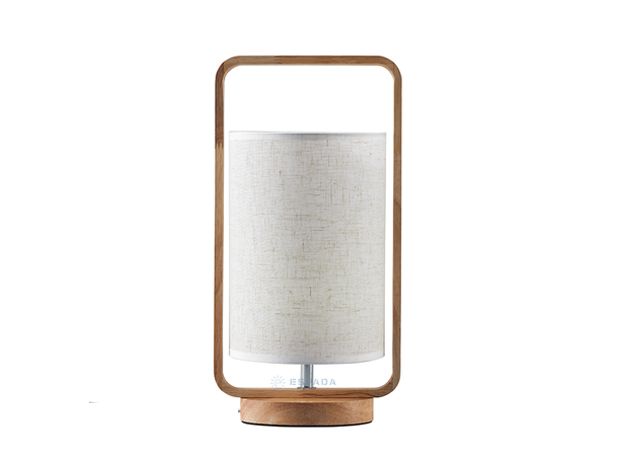 ES460 Bedside Led Dimmable Night Light With Fabric Shade